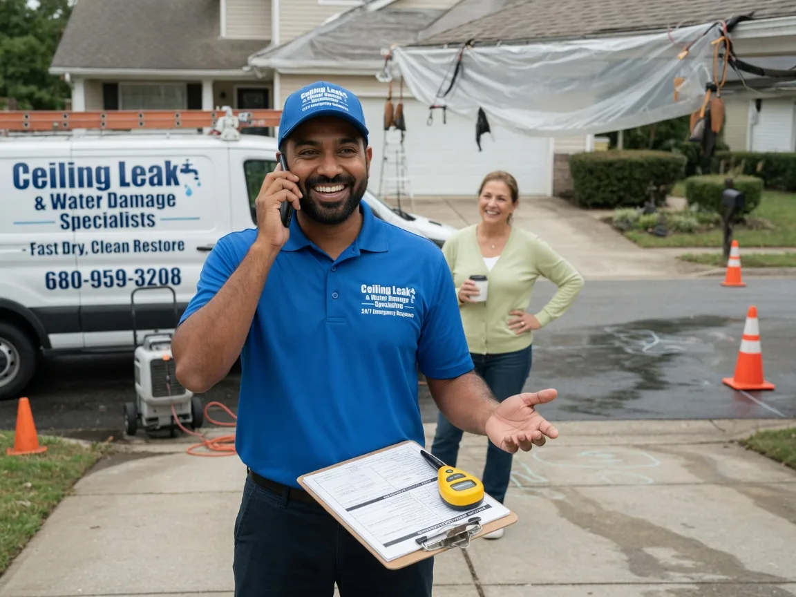 Ceiling Leak Cleanup Palouse, WA FAQs